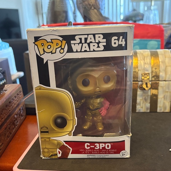 Star Wars C-3PO Vinyl Bobble-Head Star Wars 64 - Picture 1 of 10